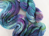 MONET'S CATHEDRAL Indie-Dyed Yarn on Feather Sock