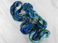 MONET'S WATER LILIES Hand-Dyed Yarn on Buttery Soft DK