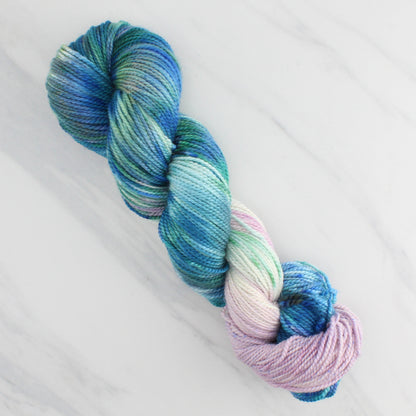 MONET'S WATER LILIES Hand Dyed on Buttery Soft DK  - Assigned Pooling Colorway