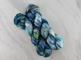 MONET'S WATER LILIES Indie-Dyed Yarn on Diamond Silk Sock