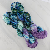 MONET'S WATER LILIES - Assigned Pooling Colorway on Squoosh DK