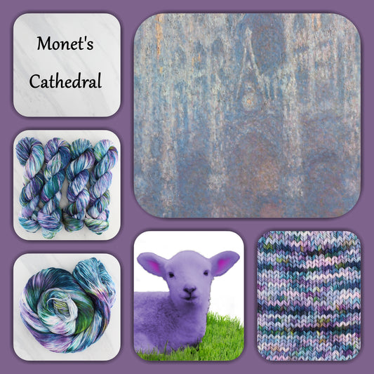 MONET'S CATHEDRAL - Yarn Dyed to Order