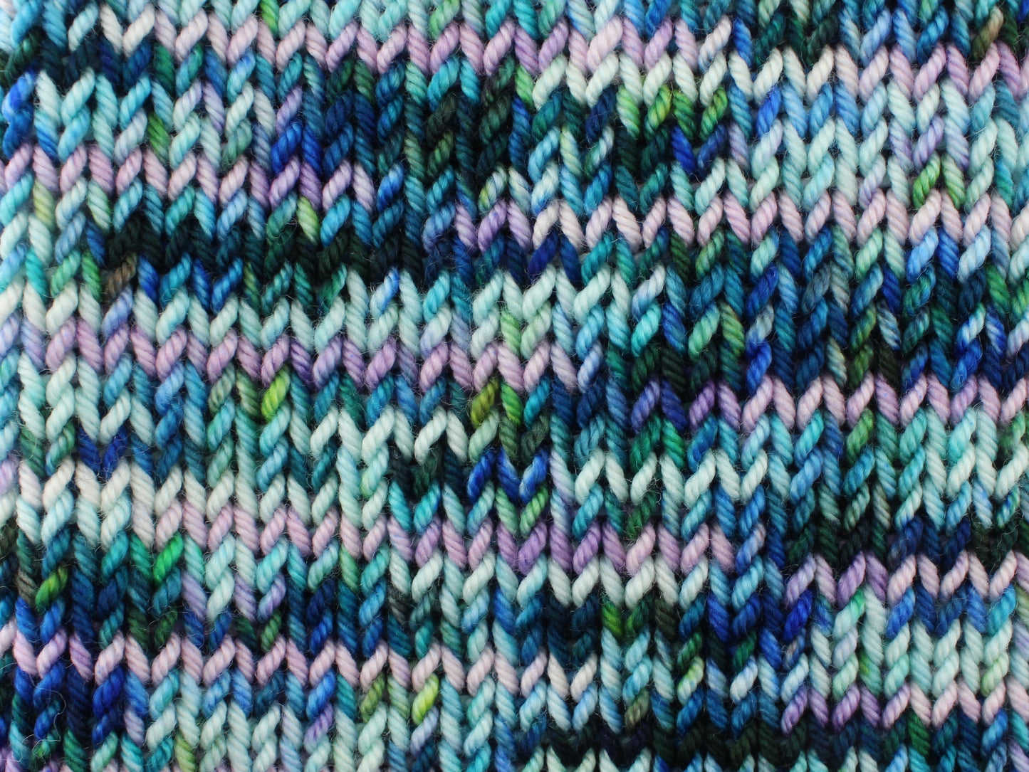 MONET'S WATER LILIES on Squoosh Worsted - Assigned Pooling Colorway