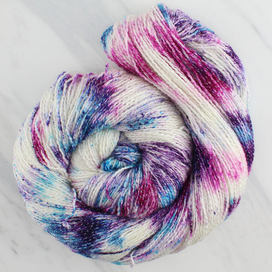 MONET Hand Dyed on Twinkle Fingering - Splashed and Speckled Yarn