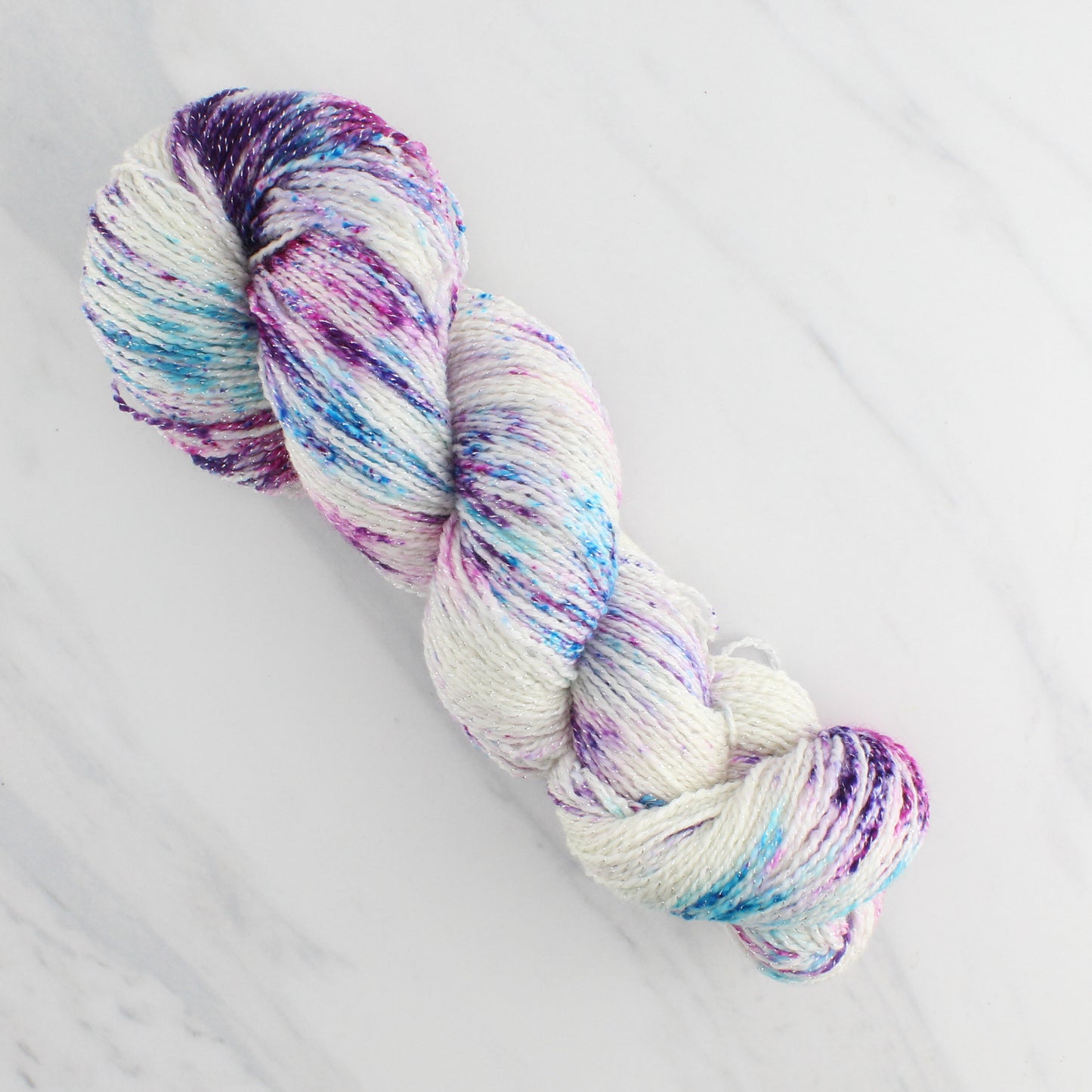 MONET Hand Dyed on Twinkle Fingering - Splashed and Speckled Yarn