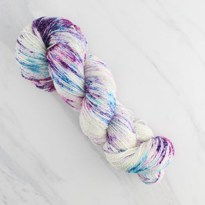MONET Hand Dyed on Twinkle Fingering - Splashed and Speckled Yarn