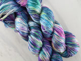 NORTHERN LIGHTS Indie-Dyed Yarn on Diamond Silk Sock