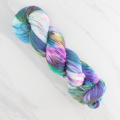 NORTHERN LIGHTS on Feather Sock