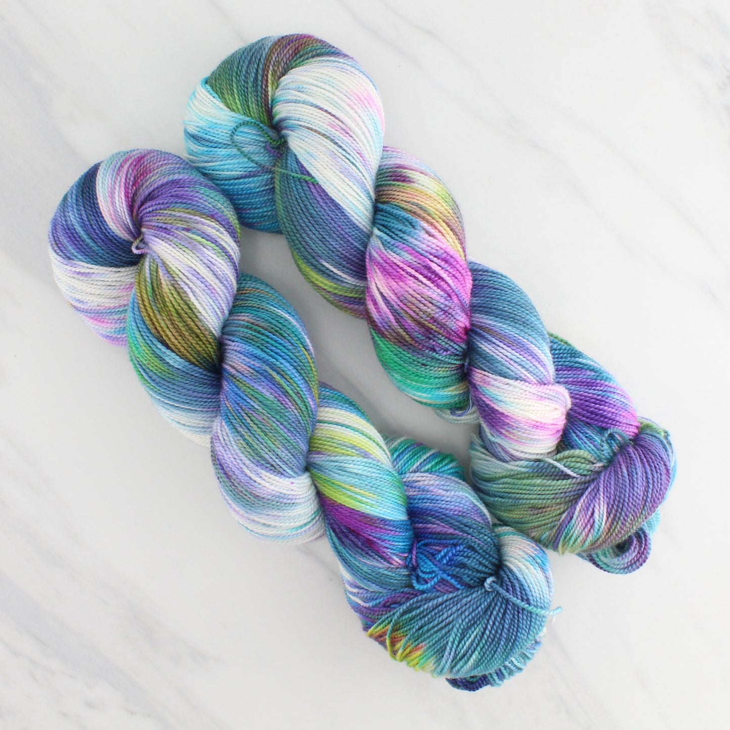 NORTHERN LIGHTS on Feather Sock