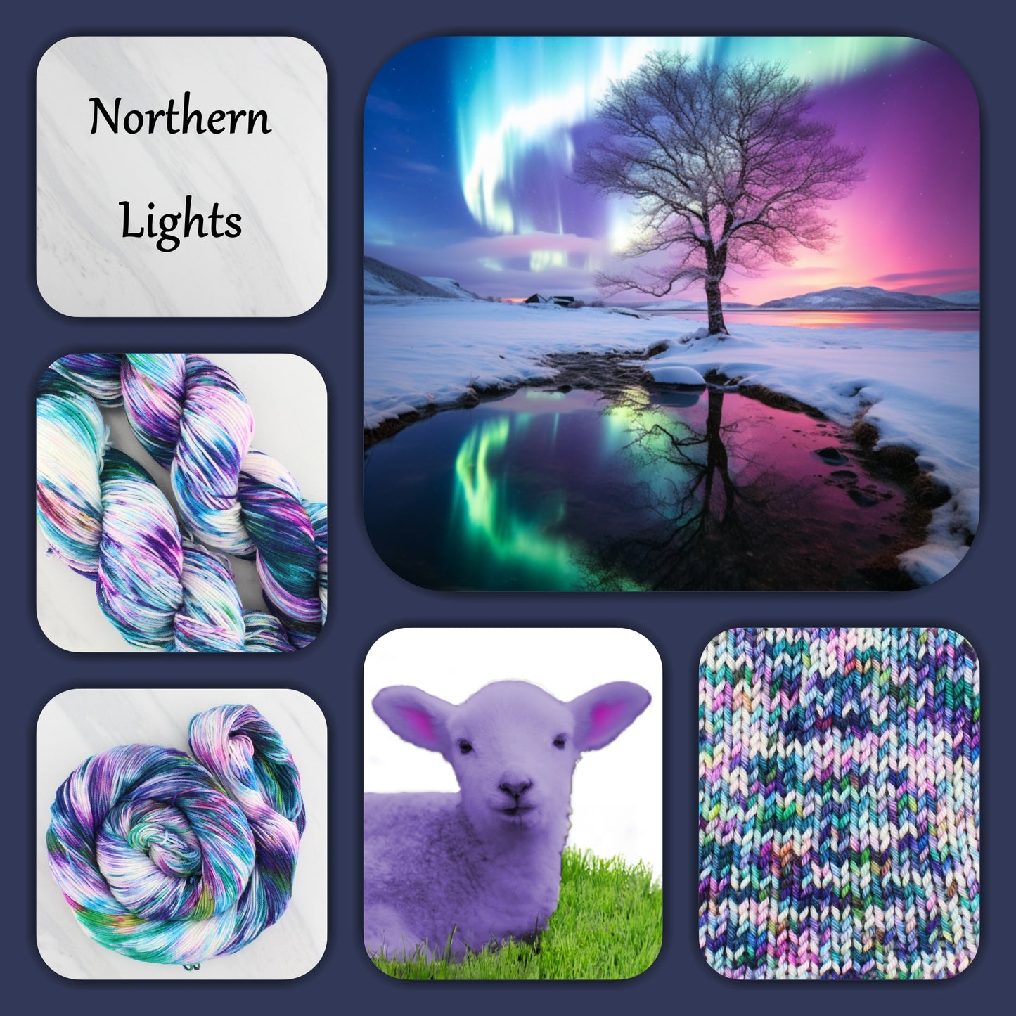 NORTHERN LIGHTS - Yarn Dyed to Order