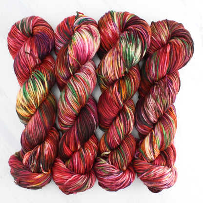 OAK CREEK CANYON Hand Dyed on Squoosh DK - Splashed and Speckled Yarn