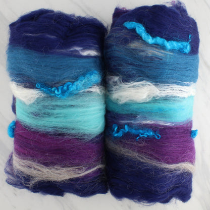 OCEAN AT NIGHT Art Batts to Spin or Felt