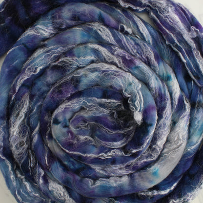 OCEAN AT NIGHT Hand-Dyed Merino/Bamboo Top