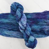 OCEAN AT NIGHT Indie-Dyed Yarn on Sock Perfection