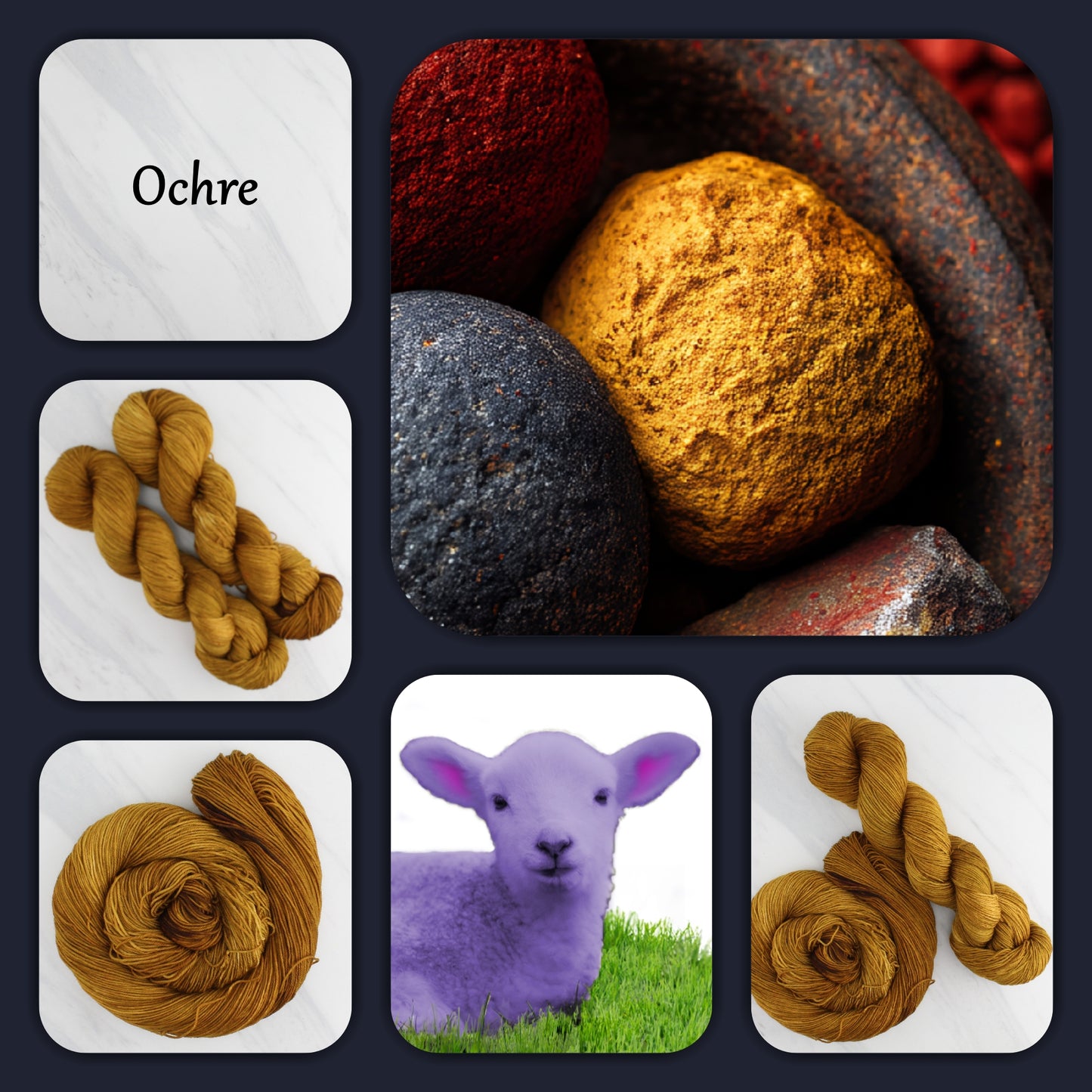 OCHRE - Yarn Dyed to Order