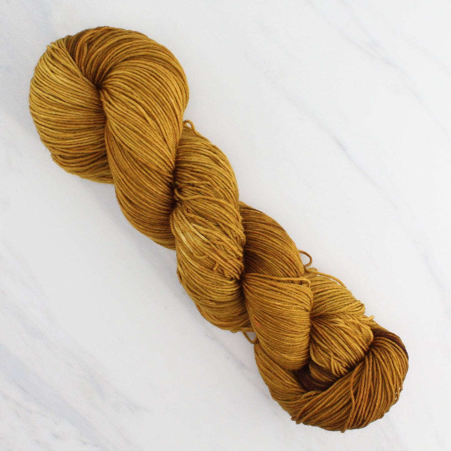 OCHRE Hand-Dyed Yarn on Sock Perfection
