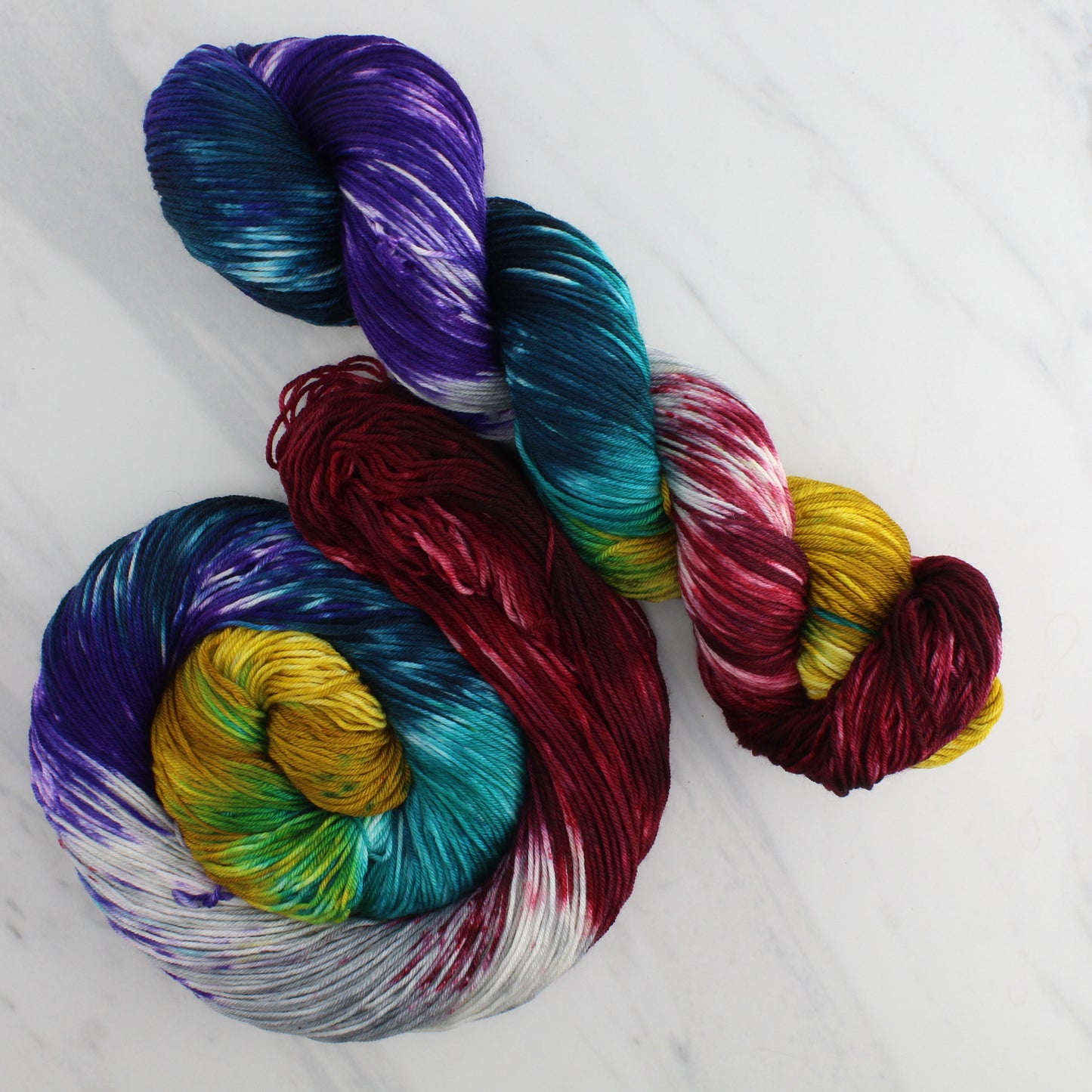 Odyssey Collection - ODYSSEUS - Yarn Dyed to Order - Block Variegated Colorway