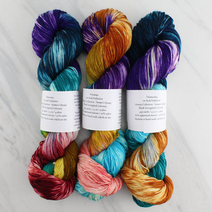 THREE-SKEIN SHAWL SETS - Dyed to Order