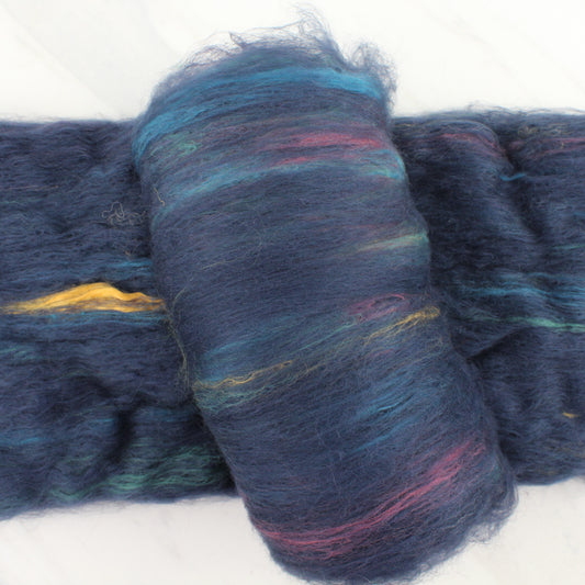 OUT OF THE DEPTHS Art Batts to Spin and Felt - Purple Lamb