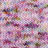 PARIS Indie-Dyed Yarn on Sparkly Merino Sock