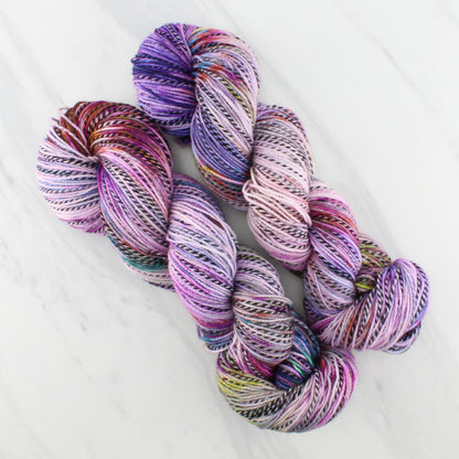 PARIS on Stained Glass Sock - Indie-Dyed Yarn - Purple Lamb
