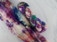PARTY LIKE IT'S 2024 Indie-Dyed Yarn on Suri Lace Cloud
