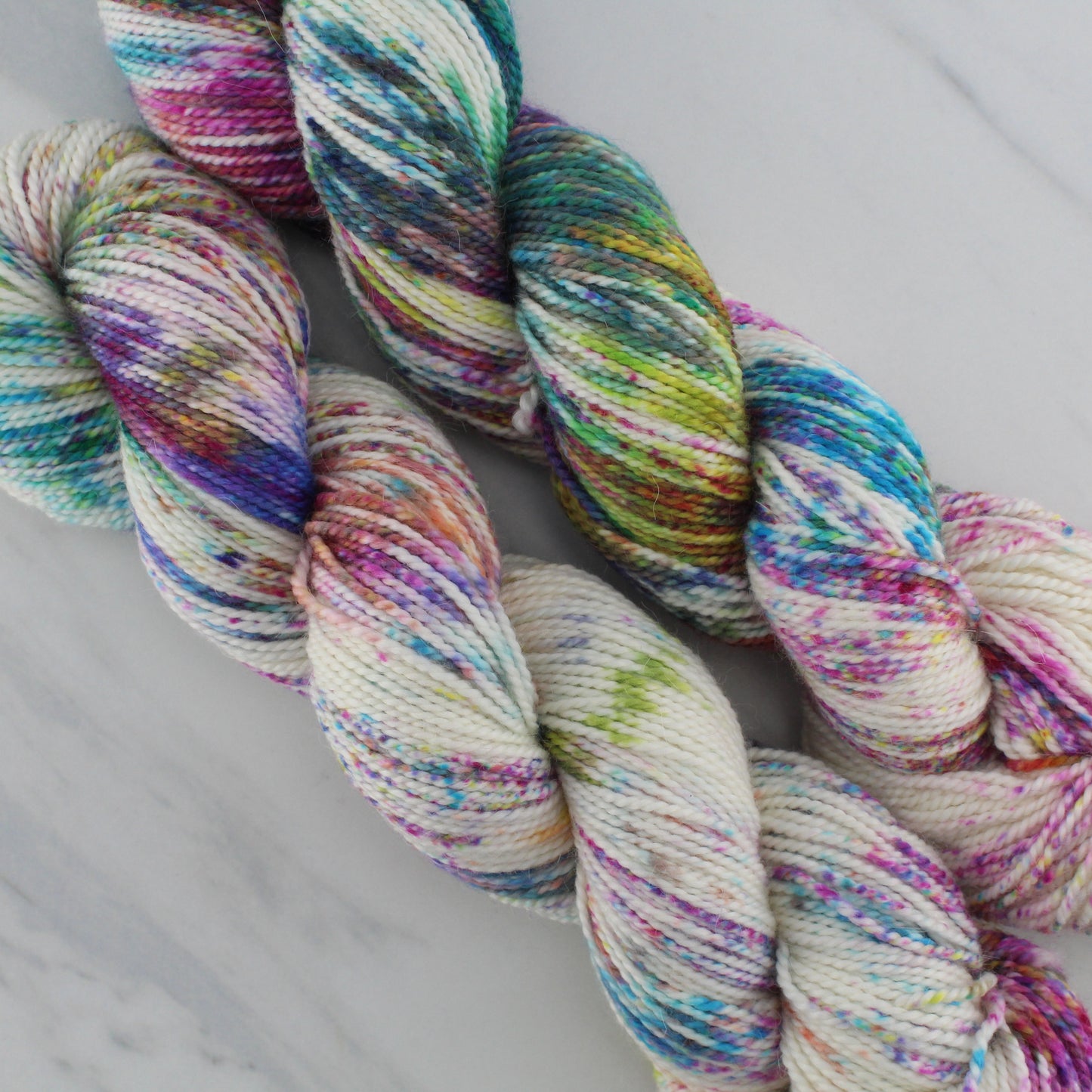 PARTY LIKE IT'S 2029 on Buttery Soft DK - Indie-Dyed Yarn - Purple Lamb
