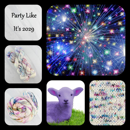 PARTY LIKE IT'S 2029 - Yarn Dyed to Order