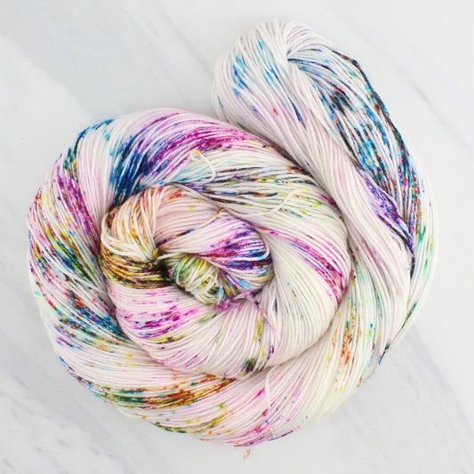 PARTY LIKE IT'S 2029 on Sock Perfection - Indie-Dyed Yarn