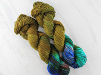 PEACOCK FEATHERS on Sock Perfection