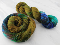 PEACOCK FEATHERS on Sock Perfection
