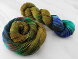PEACOCK FEATHERS on Sock Perfection