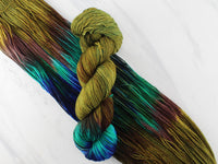 PEACOCK FEATHERS Hand-Dyed on Super Sport
