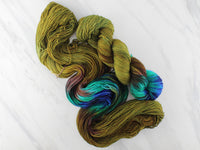 PEACOCK FEATHERS Hand-Dyed on Super Sport