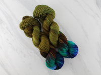 PEACOCK FEATHERS Hand-Dyed on Super Sport