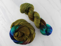 PEACOCK FEATHERS Hand-Dyed on Super Sport