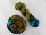 PEACOCK FEATHERS Hand-Dyed on Super Sport
