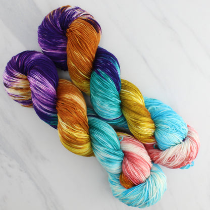 Odyssey Collection - PENELOPE - Yarn Dyed to Order - Block Variegated Colorway