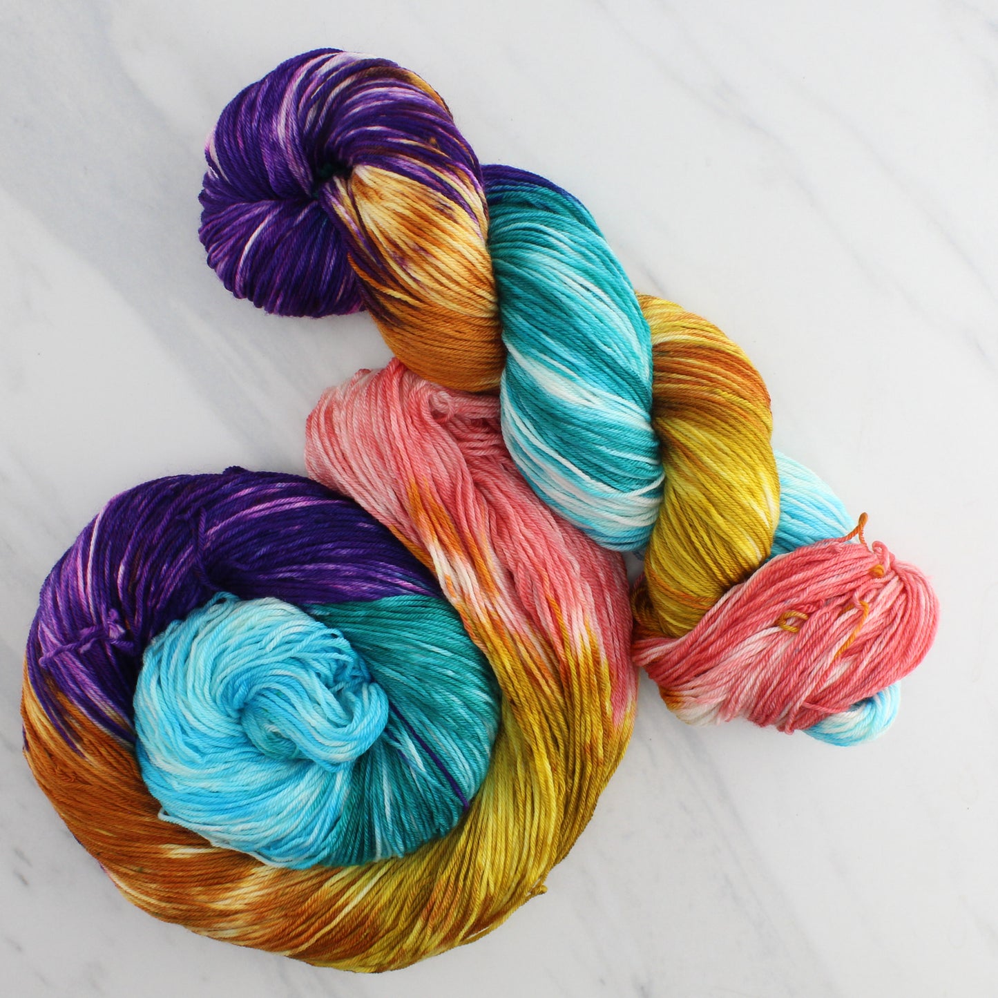 Odyssey Collection - PENELOPE - Yarn Dyed to Order - Block Variegated Colorway
