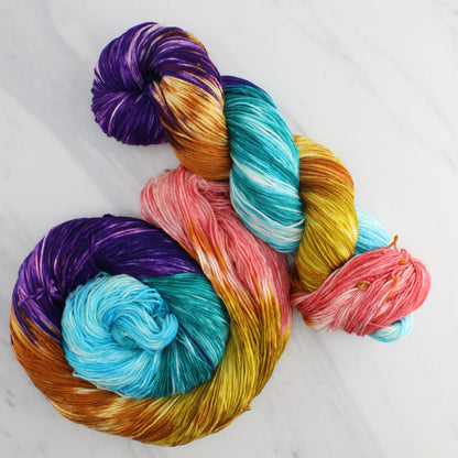 Odyssey Collection - PENELOPE - Yarn Dyed to Order - Block Variegated Colorway