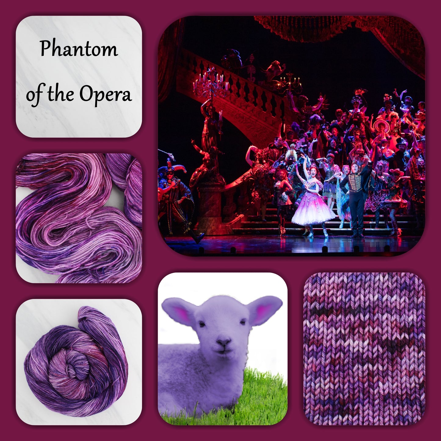 PHANTOM OF THE OPERA - Yarn Dyed to Order
