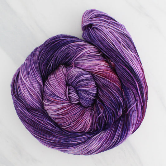 PHANTOM OF THE OPERA Hand-Dyed on Sock Perfection - Splashed & Speckled Yarn
