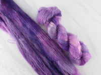 PHANTOM OF THE OPERA Indie-Dyed Yarn on Suri Lace Cloud