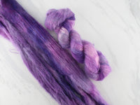 PHANTOM OF THE OPERA Indie-Dyed Yarn on Suri Lace Cloud