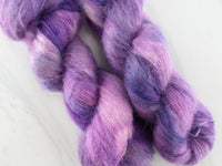 PHANTOM OF THE OPERA Indie-Dyed Yarn on Suri Lace Cloud
