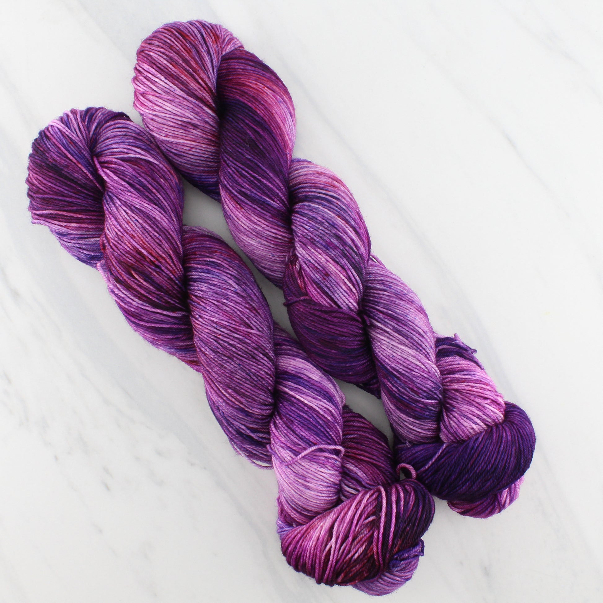 PHANTOM OF THE OPERA Hand-Dyed Yarn on Sock Perfection - Purple Lamb