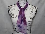 PHANTOM OF THE OPERA Hand-Dyed Silk Chiffon Scarf - 8 x 54 inches