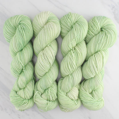 PISTACHIO Hand Dyed on Buttery Soft DK - Semi-Solid Colorway
