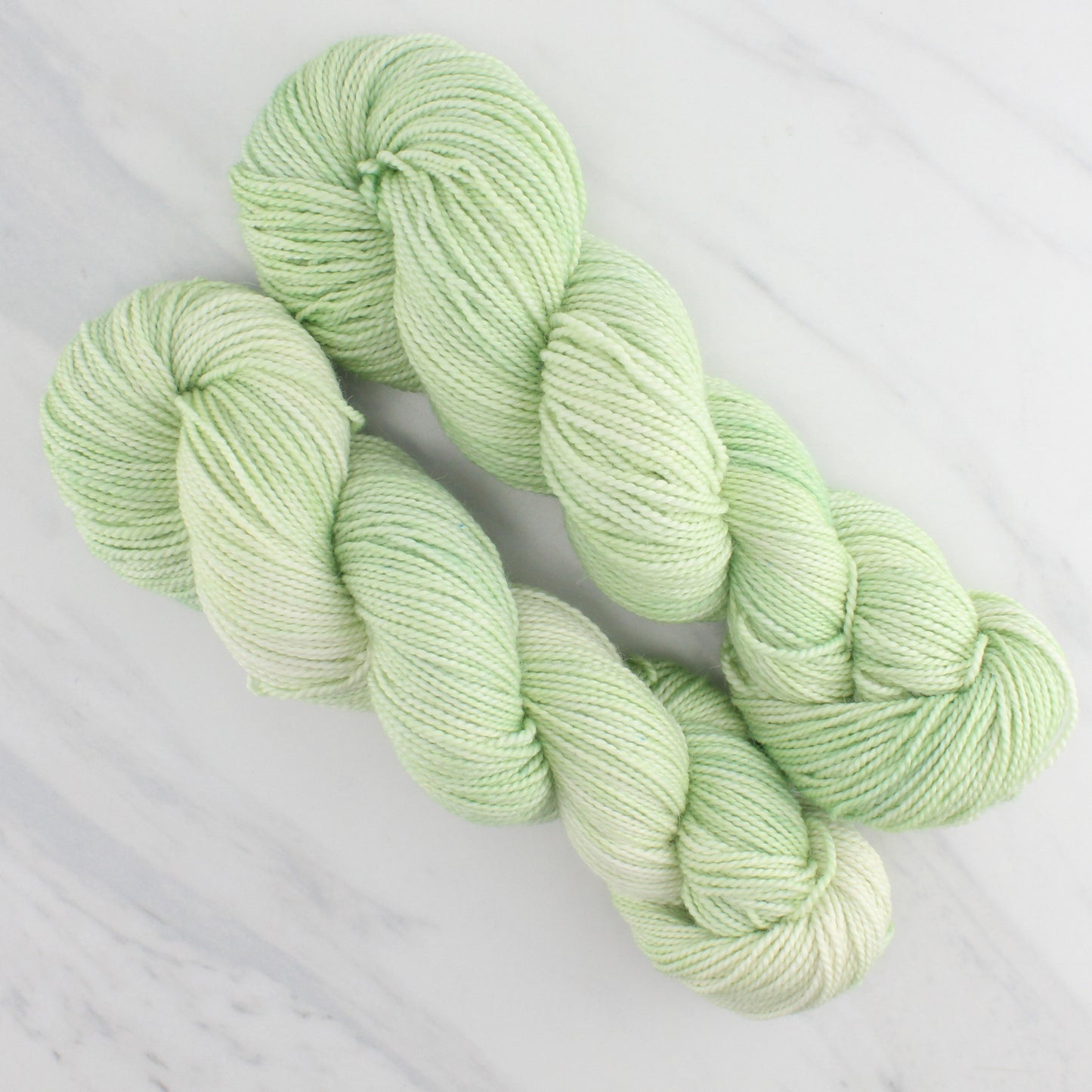 PISTACHIO Hand Dyed on Buttery Soft DK - Semi-Solid Colorway