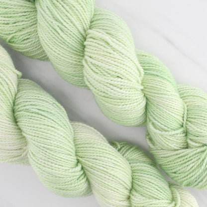 PISTACHIO Hand Dyed on Buttery Soft DK - Semi-Solid Colorway